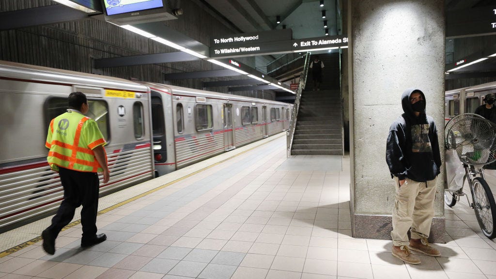 LAPD respond to Hollywood Metro station, 3 victims suffering from 'lacerations'