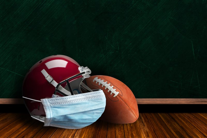 Football with mask