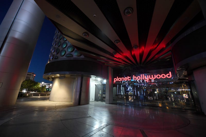 Planet Hollywood Resort & Casino on the Las Vegas Strip remains closed as a result of the statewide shutdown due to the continuing spread of the coronavirus across the United States on April 3, 2020 in Las Vegas, Nevada.