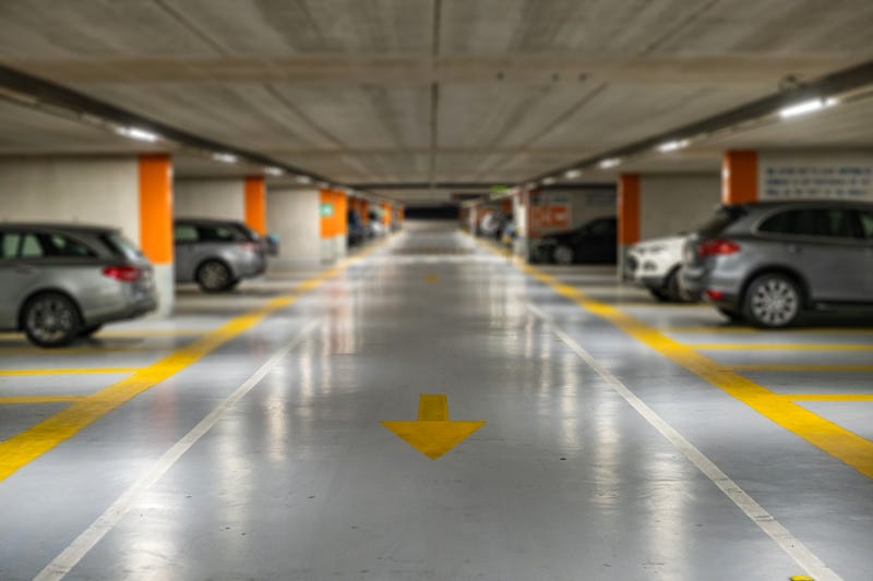 Parking lot.