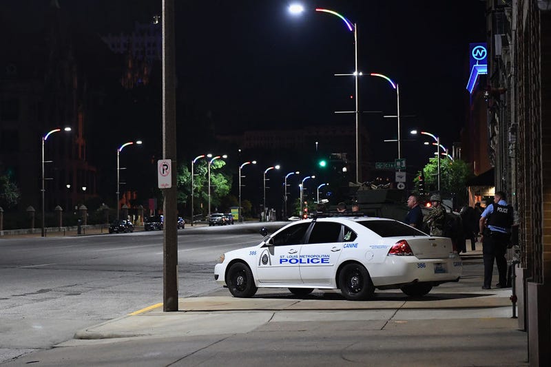 St. Louis police vehicle
