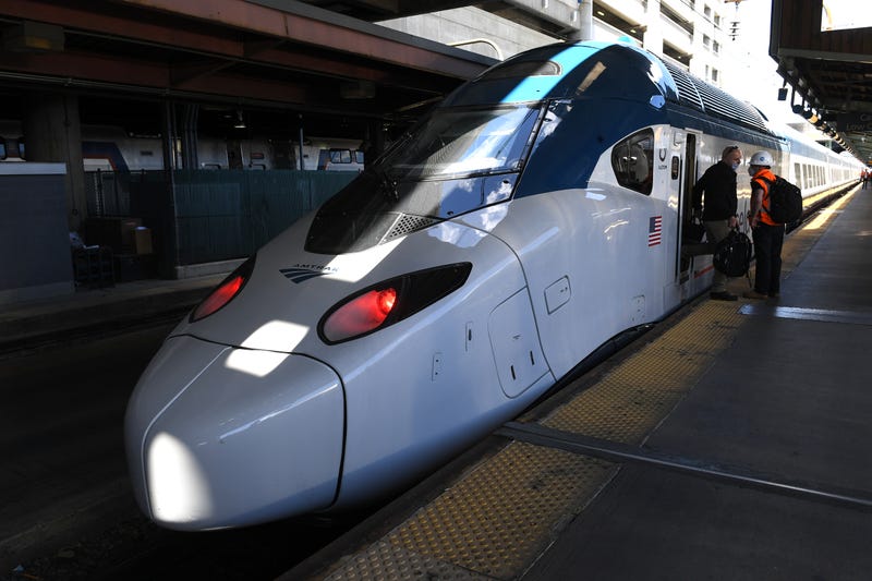A next generation New Acela train prototype arrives, June 1, 2020, in Washington, D.C.