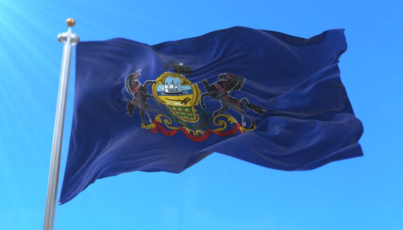 The Pennsylvania flag
