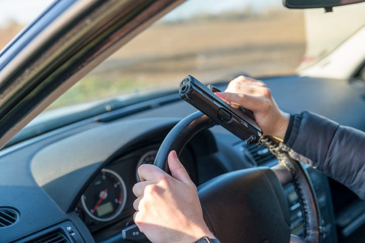 The Michigan State Police were called to road rage incident on the Lodge Freeway Friday afternoon which escalated to the point where one man drew his handgun and threatened the victim.
