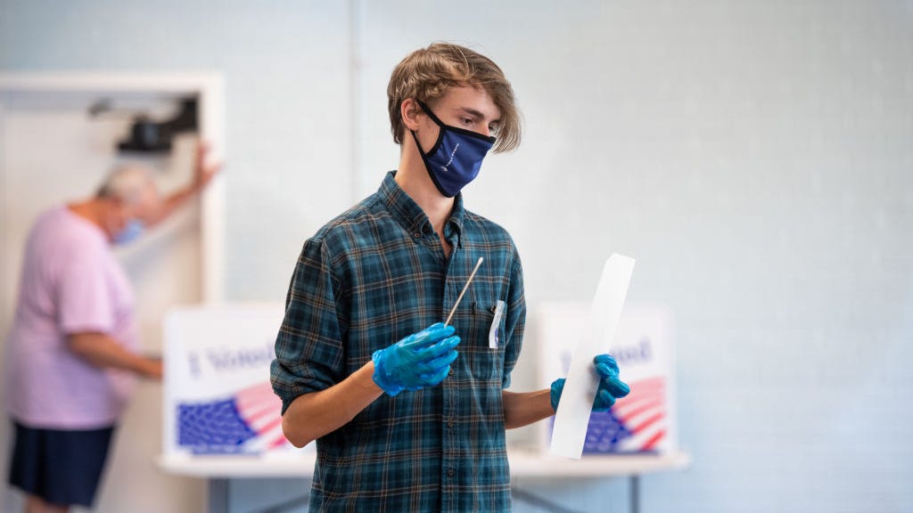 Difference Makers: Teenagers step up to become poll workers amid pandemic