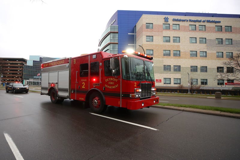 Detroit fire truck