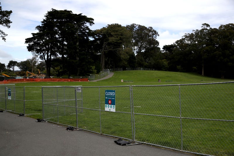 Stern Grove and Pine Lake Park have been closed due to a water main break.