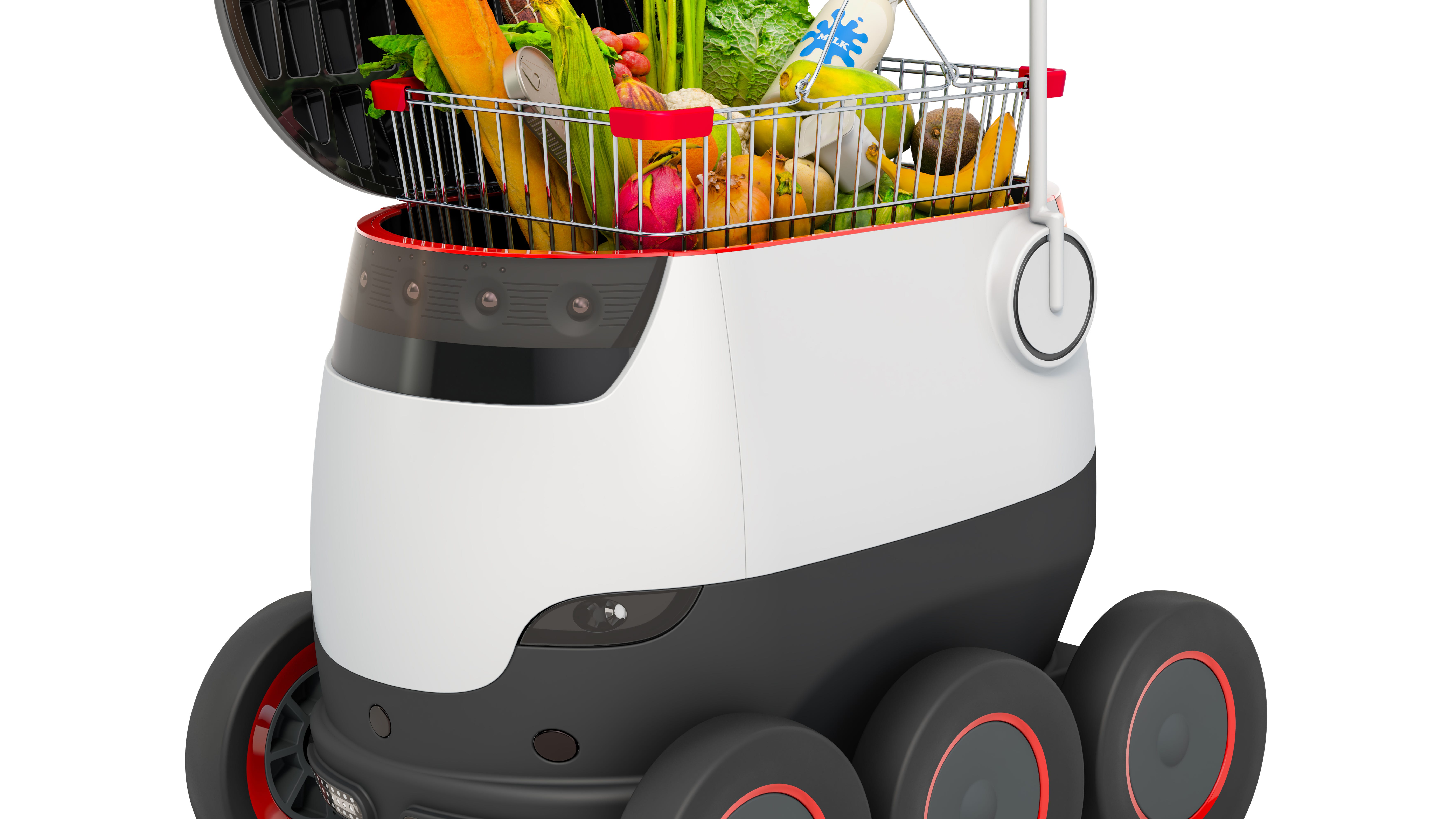 Mayor Lightfoot testing out robot food delivery system for Chicago