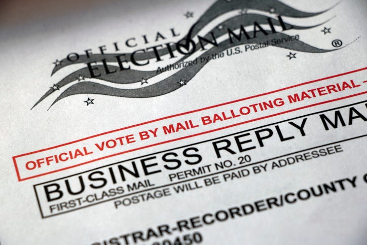 mail in ballots