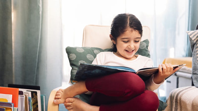 Girl reading