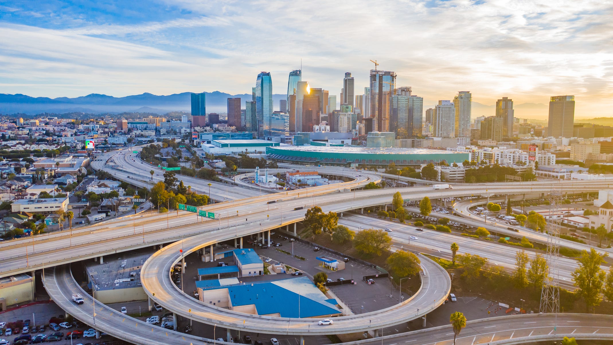 101 Freeway closed near Downtown L.A. this weekend — and next