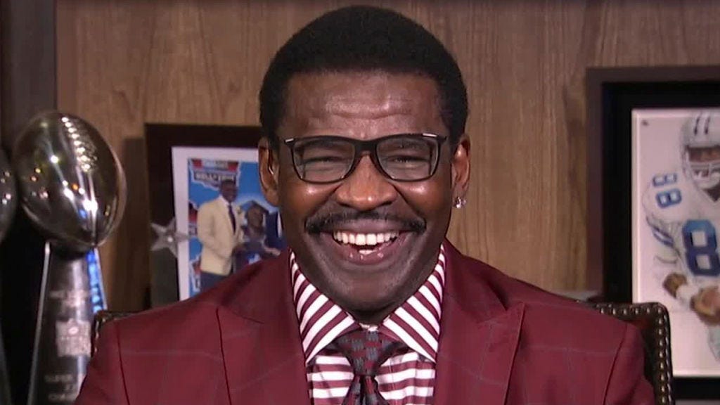 Report: Michael Irvin could be one of rotating 'First Take' guests with Stephen A. Smith