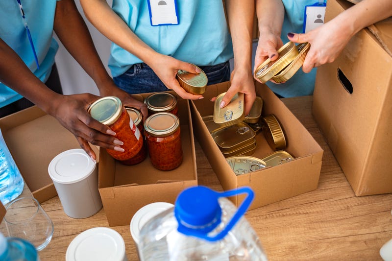 A food drive.