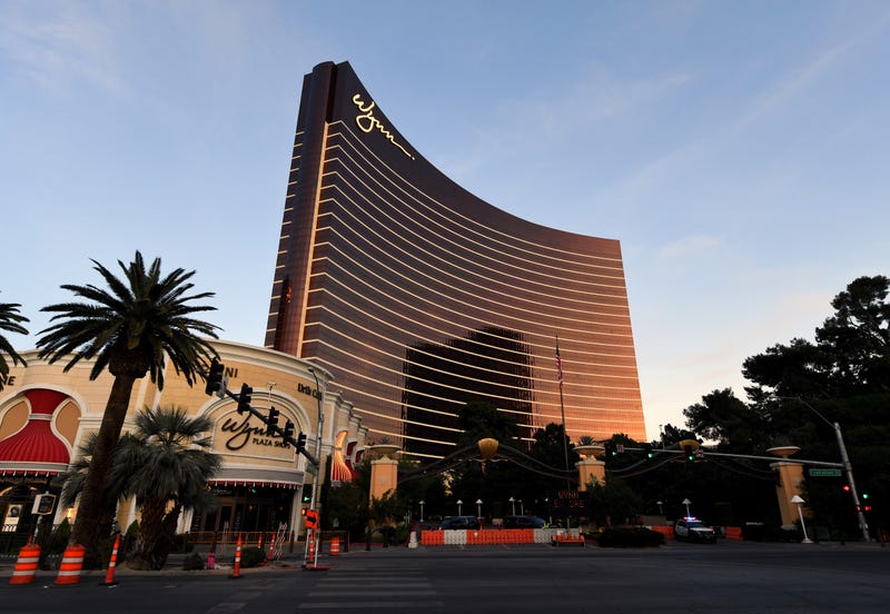The exterior of the Wynn Las Vegas resort
