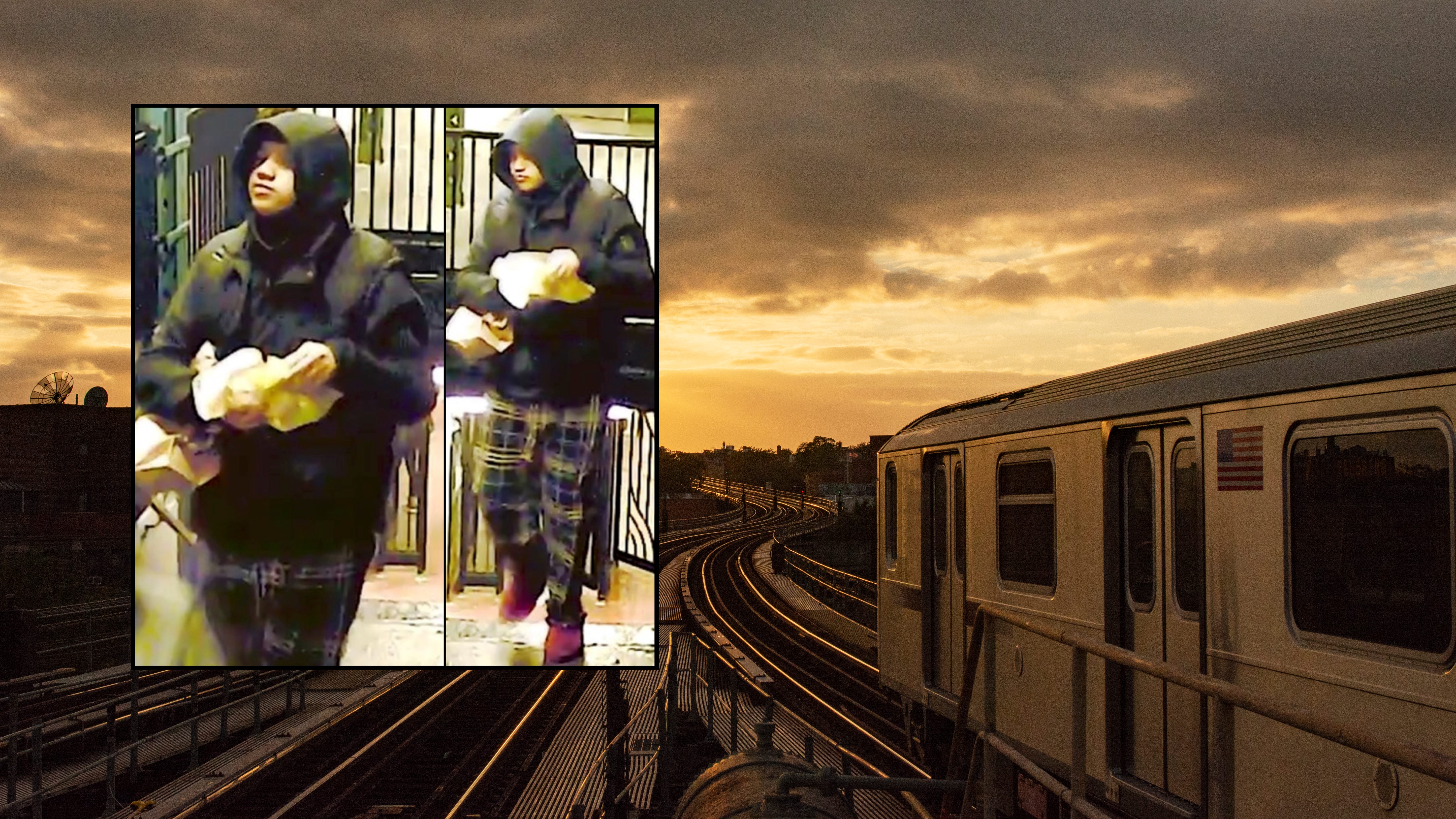 Teens beat, slash, hold knife to man's throat in Queens subway robbery; 1 caught on cam