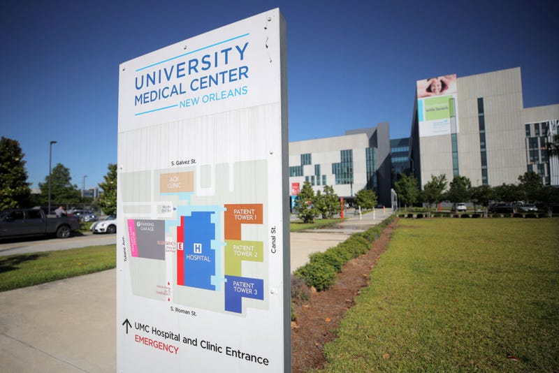 University Medical Center on May 01, 2020 in New Orleans, Louisiana.