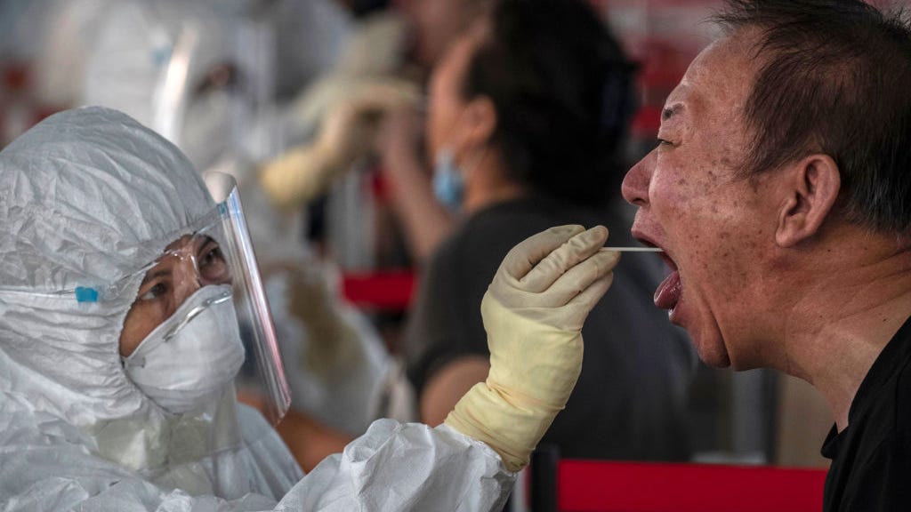 China says new anal swab COVID-19 test is better to identify positive cases