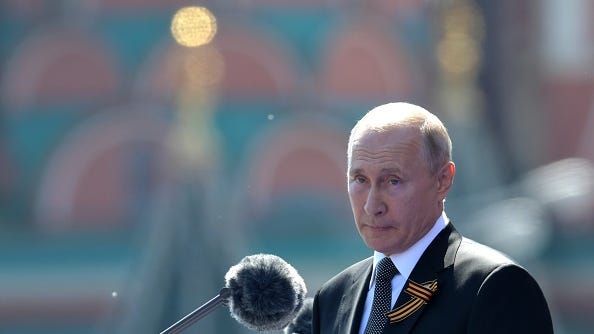 Putin says the U.S. is Russia's main threat while singing new naval doctrine