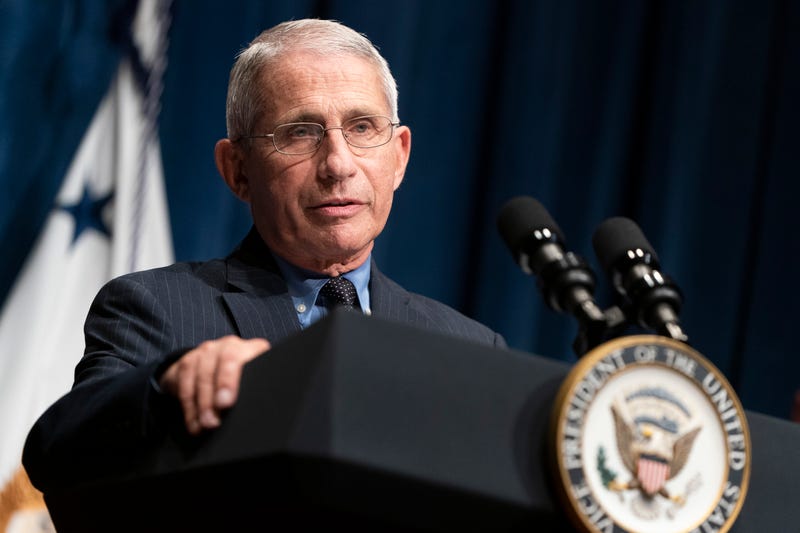 Director of the National Institute of Allergy and Infectious Diseases Anthony Fauci speaks after a White House Coronavirus Task Force briefing at the Department of Health and Human Services on June 26, 2020 in Washington, D.C.