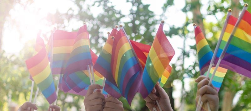 Pride flags
