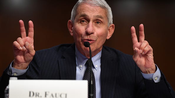 Dr. Anthony Fauci Strikes a Pose on the Cover of InStyle