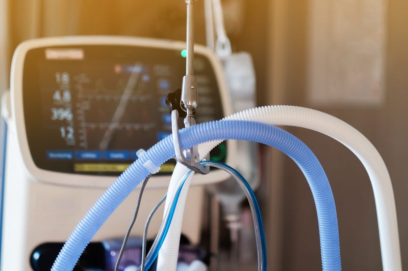 Life support machine.