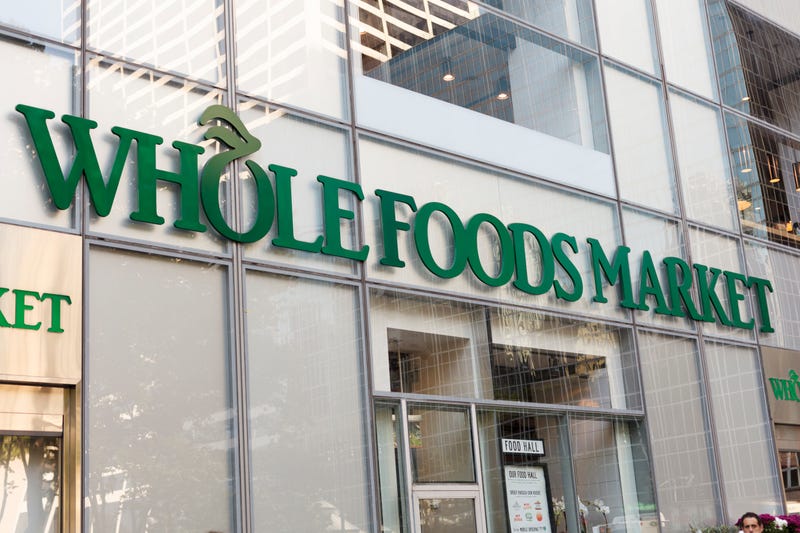 Whole Foods Market sign outside store