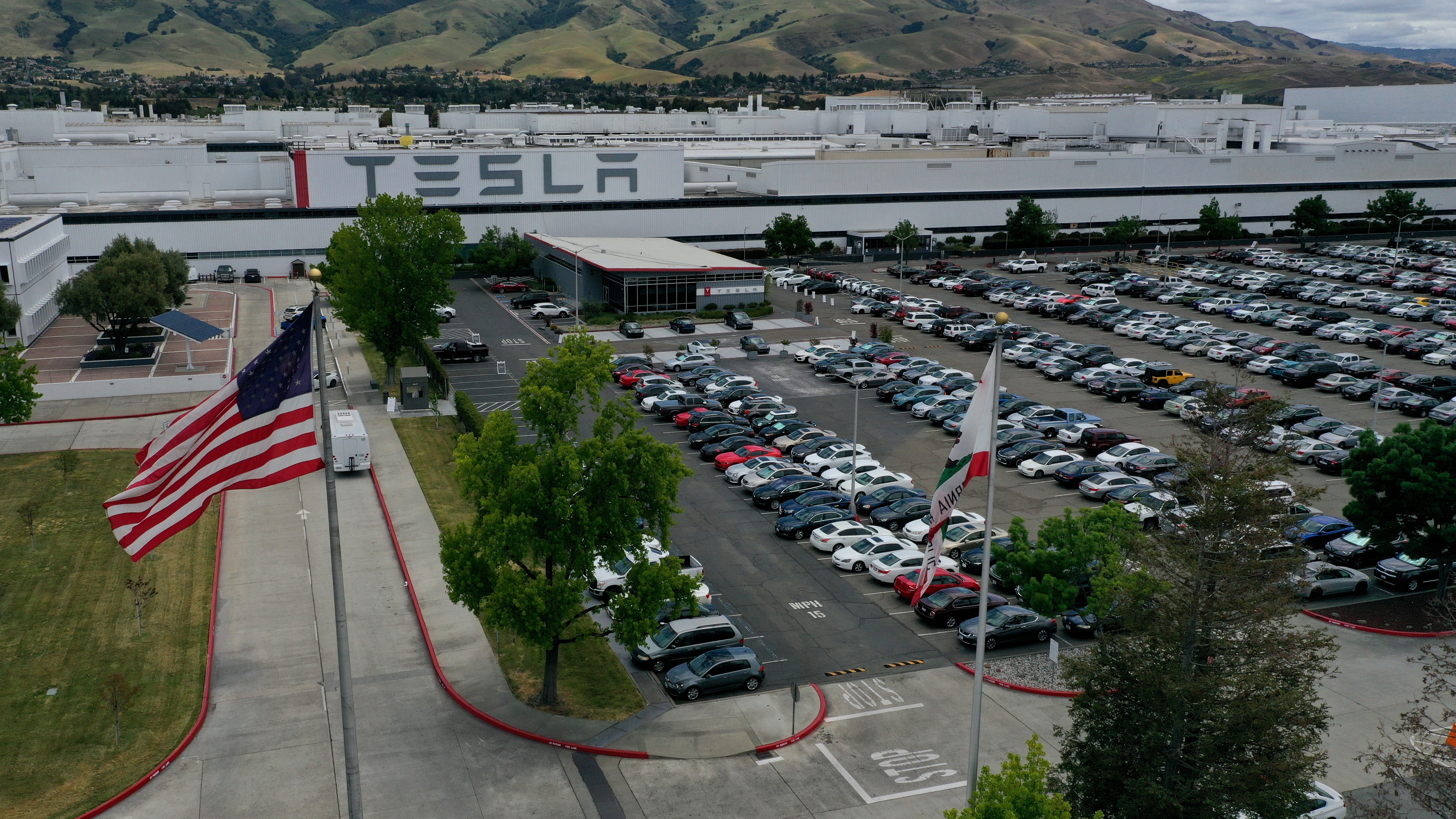 Fremont police investigate 'suspicious' death at Tesla factory parking lot