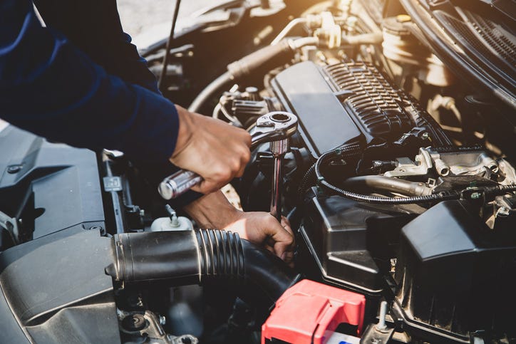 Fixing A Car