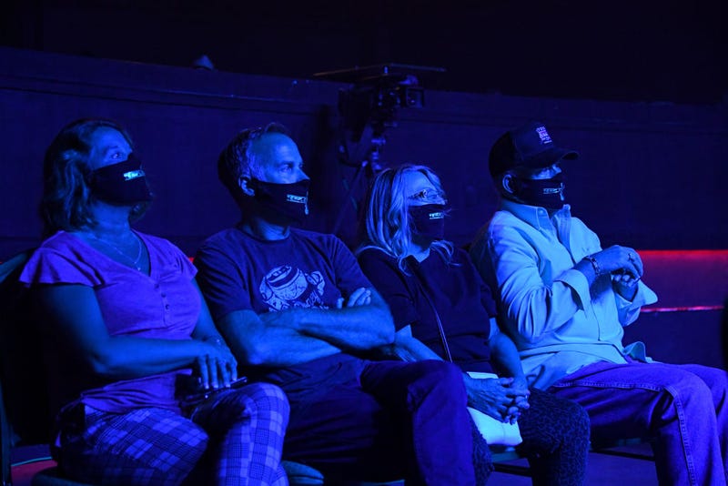 Travis McCready performs America's first social distance concert