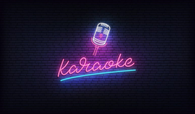 Karaoke Sign