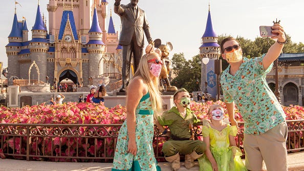 Disney World to remain at 25% capacity, but still no time frame for reopening Disneyland, CEO says