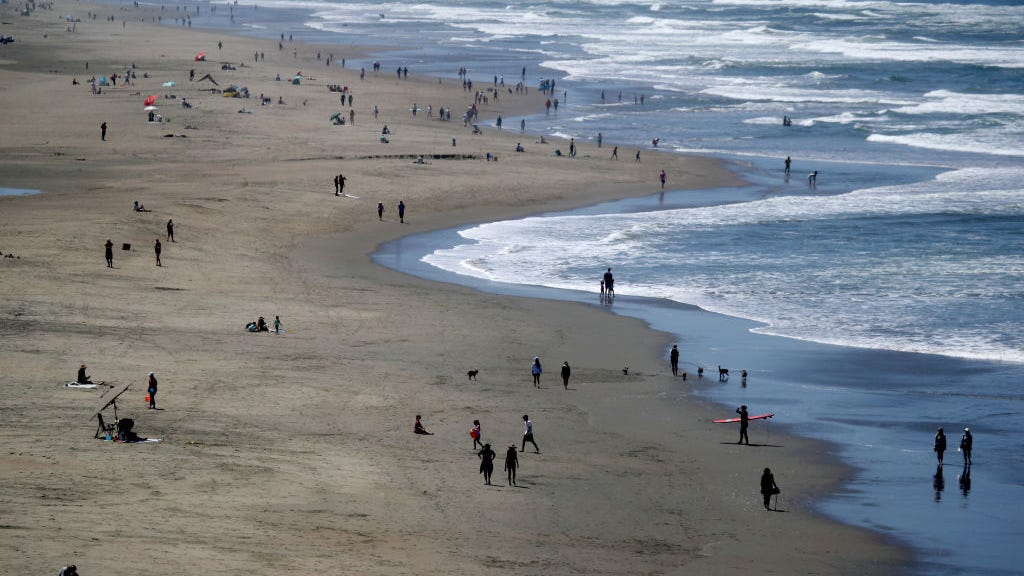 The day after the 4th of July is often a massive cleanup at beaches