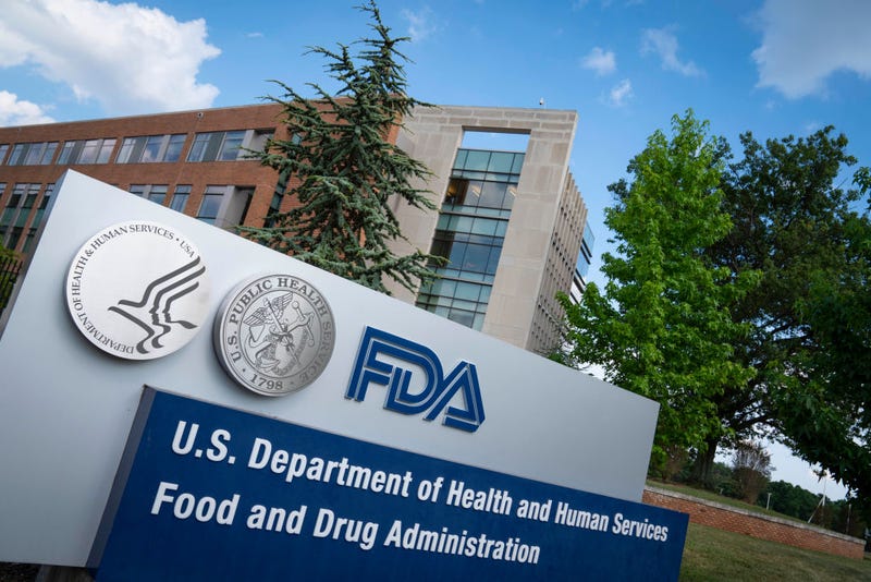  A sign for the Food And Drug Administration is seen outside of the headquarters on July 20, 2020 in White Oak, Maryland. (Photo by Sarah Silbiger/Getty Images)