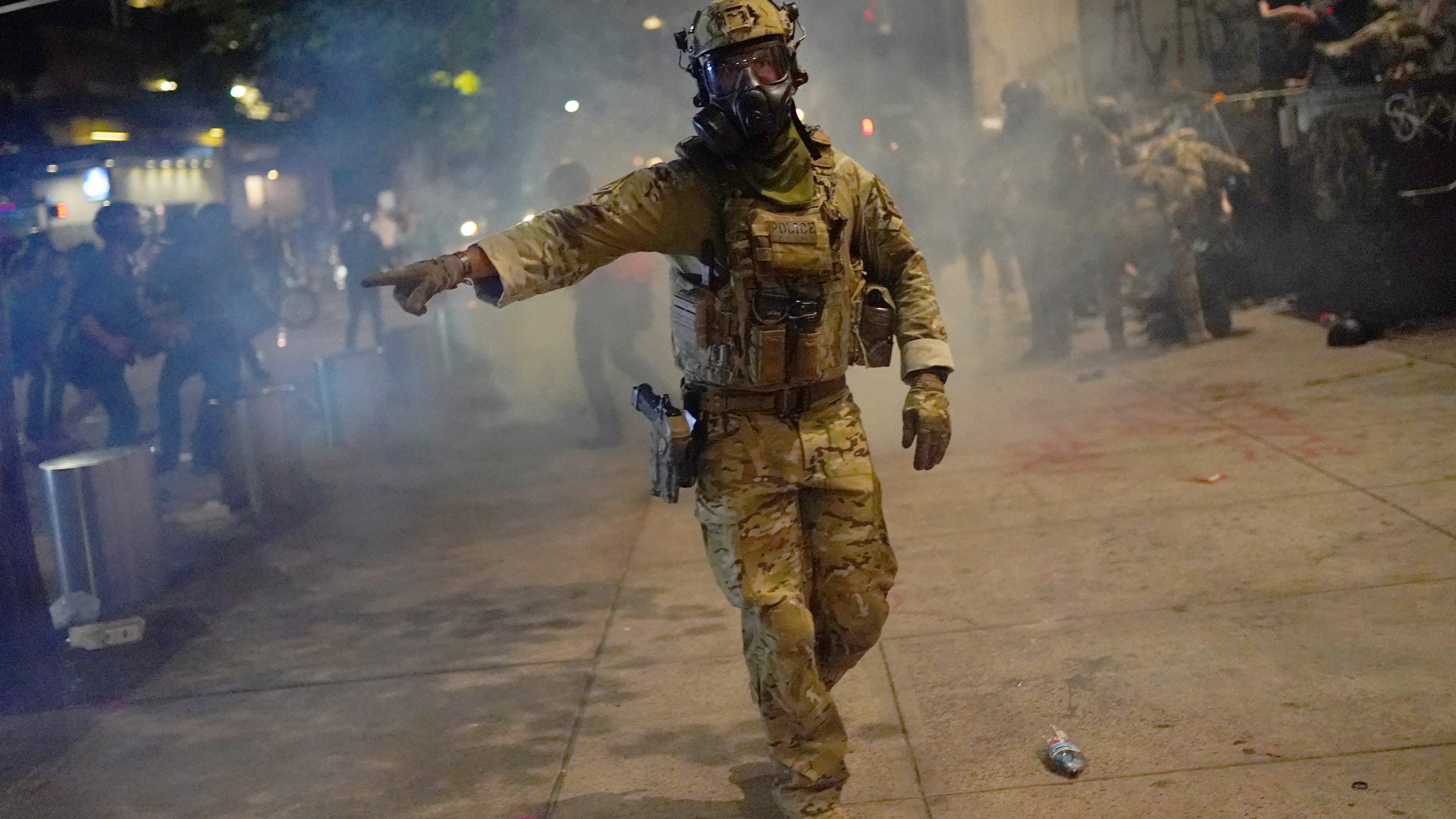 New law clears controversy over federal agents in military gear