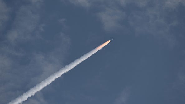WATCH: SpaceX launches Starship on highest test flight, crash-lands
