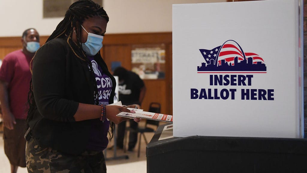 Congressional candidate Cori Bush explains why she wants to 'defund the Pentagon'