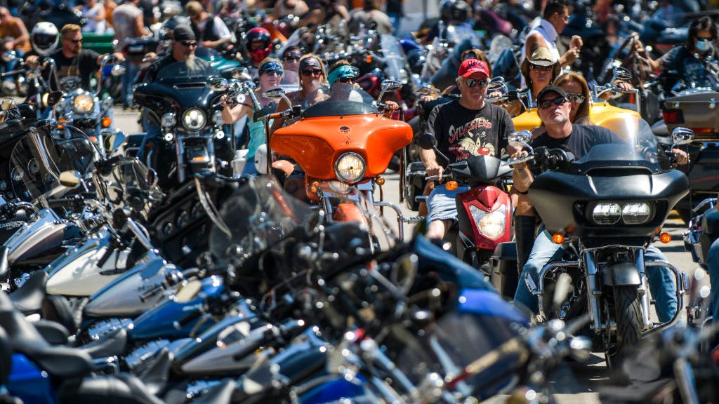 103 New Coronavirus Cases Linked to Sturgis Motorcycle Rally