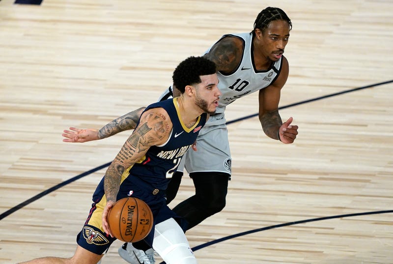 Bulls new stars Lonzo Ball and DeMar DeRozan.