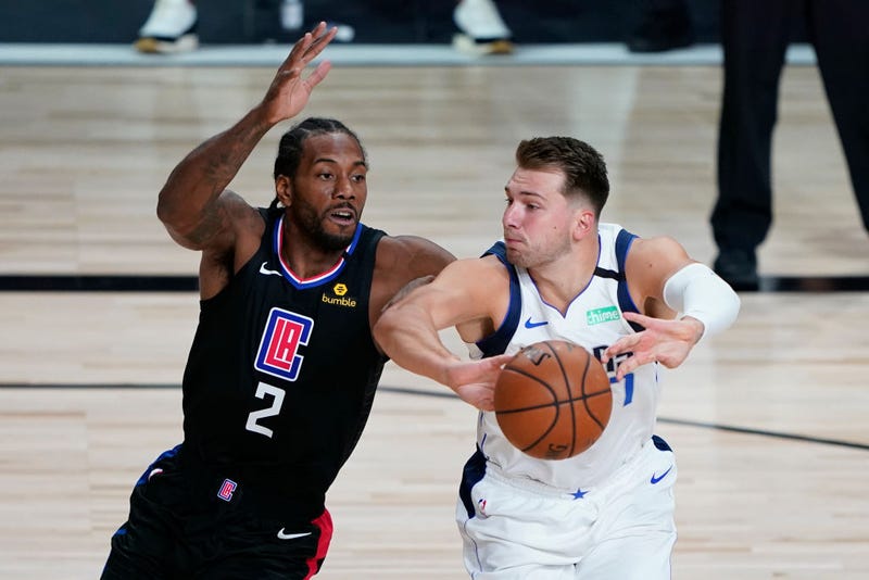 Kawhi Leonard and Luka Doncic