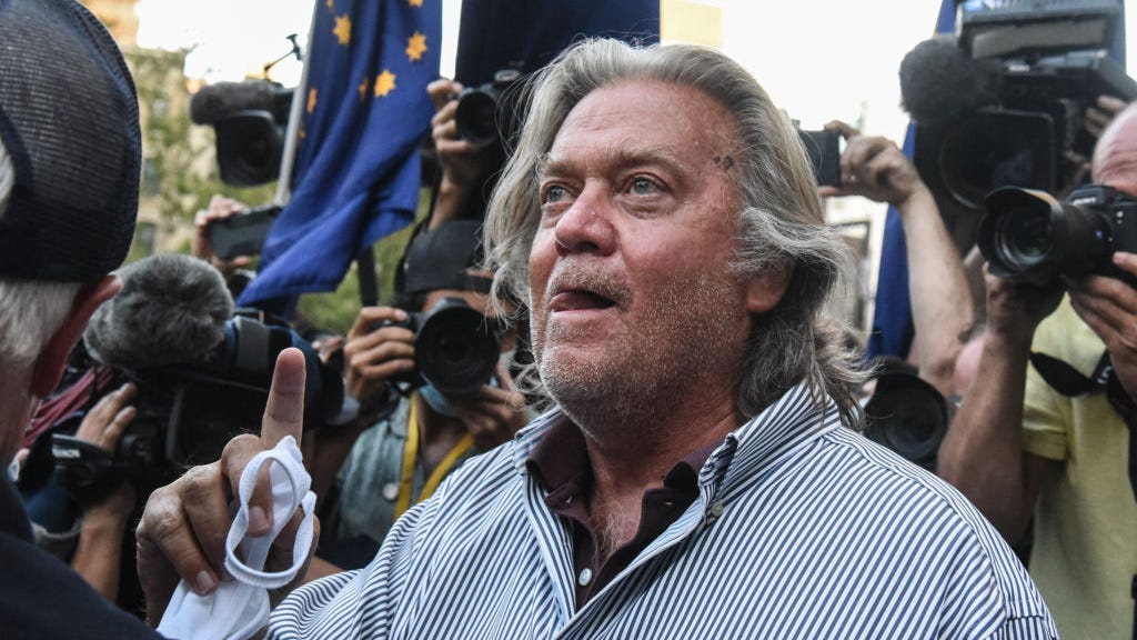 Trump adviser Steve Bannon criminally charged for ignoring Jan. 6 subpoena