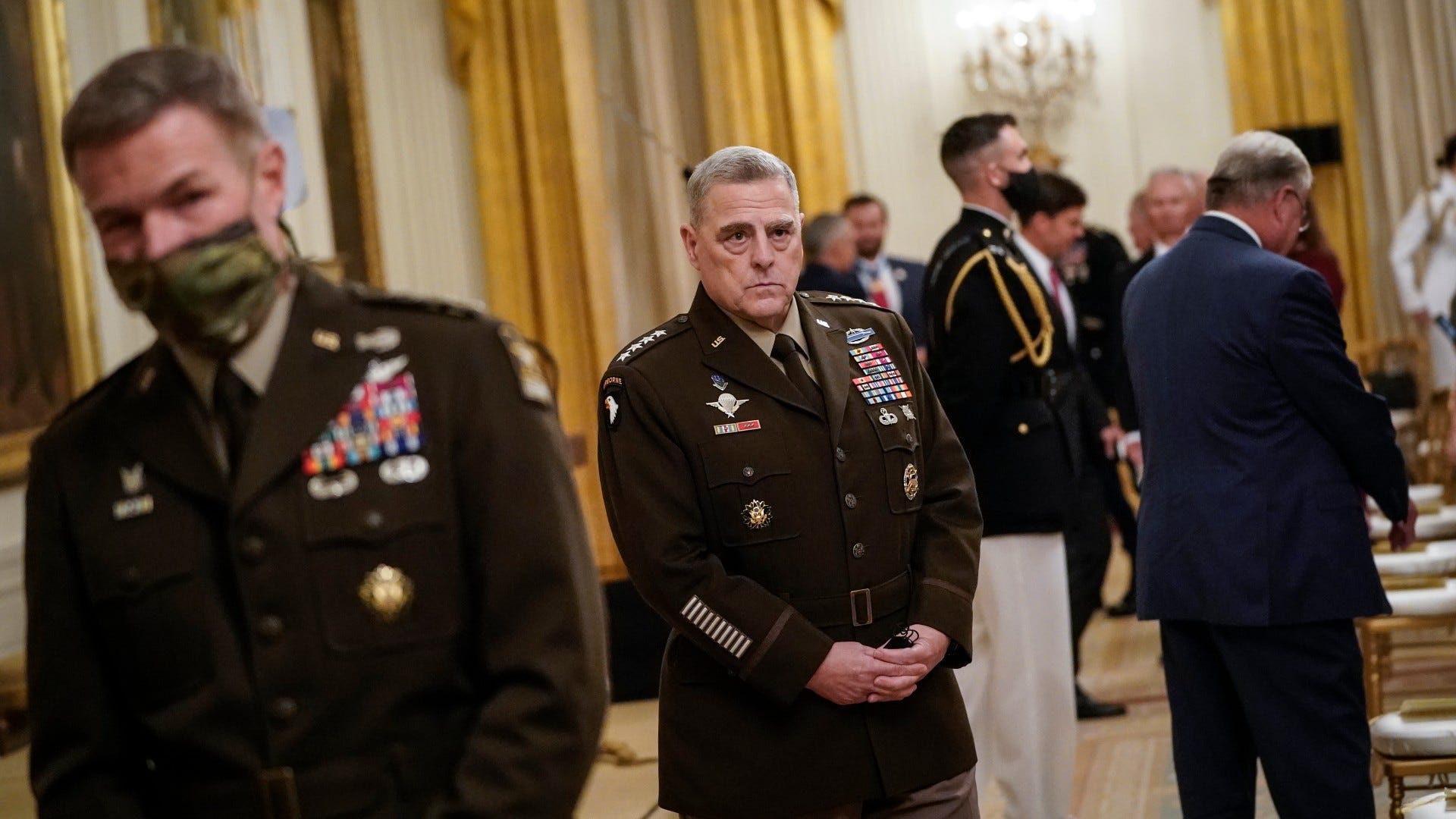 Top military leaders remind troops Biden was duly elected, not to disrupt the constitutional process