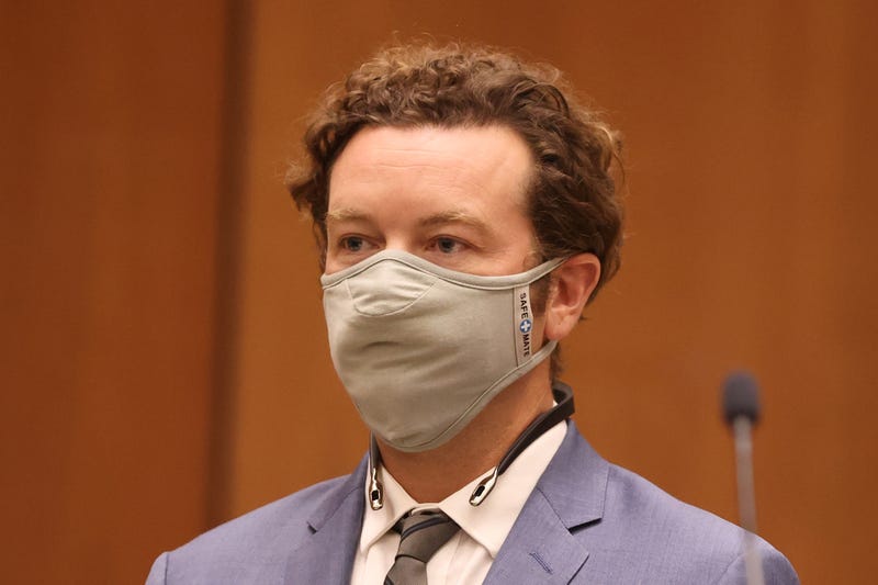 Actor Danny Masterson is arraigned on rape charges at Clara Shortridge Foltz Criminal Justice Center on September 18, 2020 in Los Angeles, California. 