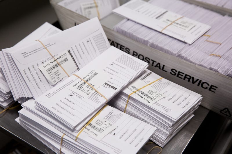 Sample ballots in 2020 election