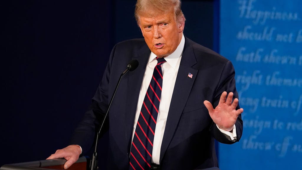 Trump defends response to COVID-19, says Biden ‘will close down the whole country’