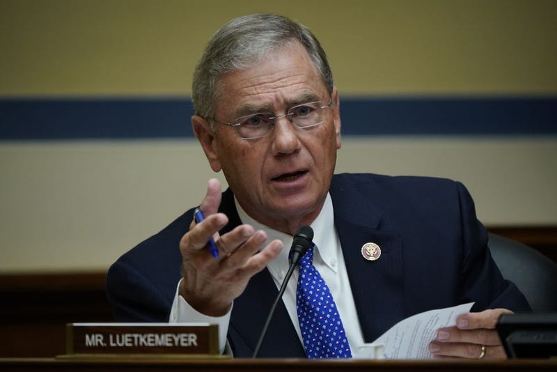 WASHINGTON, DC - OCTOBER 02: Rep. Blaine Luetkemeyer (R-MO) speaks as Secretary of Health and Human Services Alex Azar testifies before the House Select Subcommittee on the Coronavirus Crisis, on Capitol Hill on October 2, 2020 in Washington, DC.