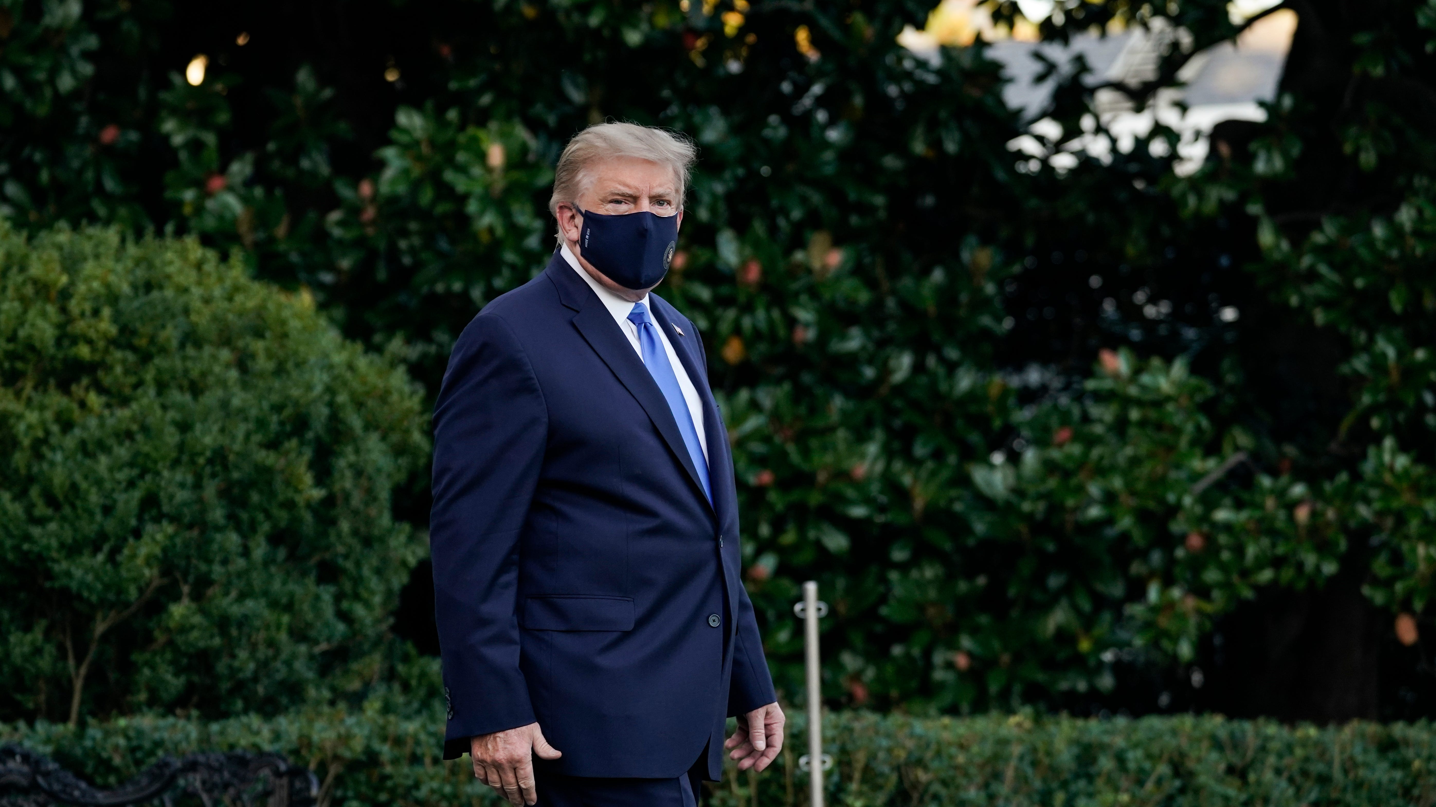 Trump 'doing very well' at Walter Reed Medical Center; has no fever or difficulty breathing, doctors say