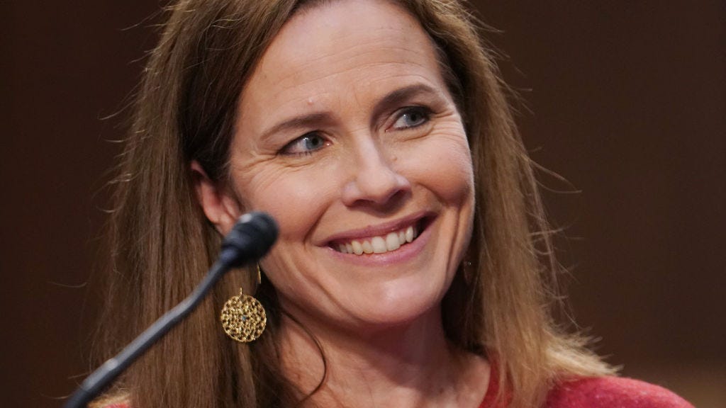 Supreme Court nominee Amy Coney Barrett wrote last year that use of the 'n-word' is not proof of a hostile workplace