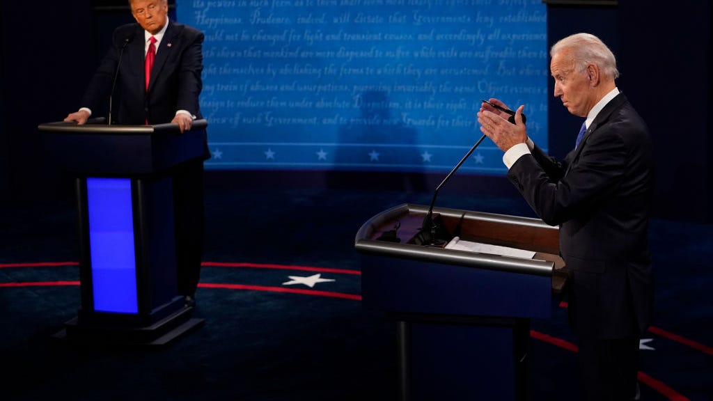 Biden slams Trump's COVID response: 'People are learning to die with it'