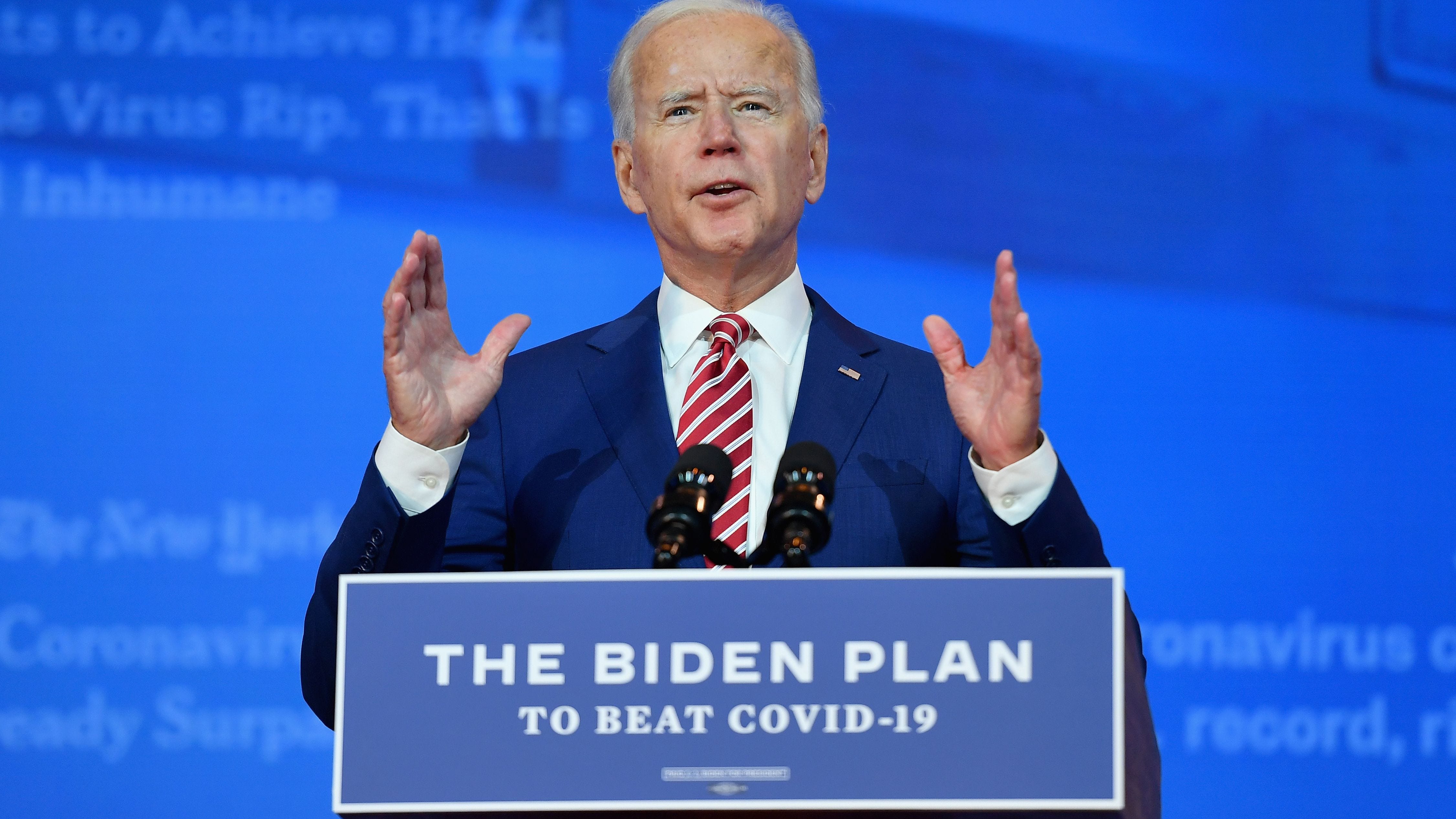 Biden outlines his COVID-19 plan: Mask mandate, widespread testing, ample PPE